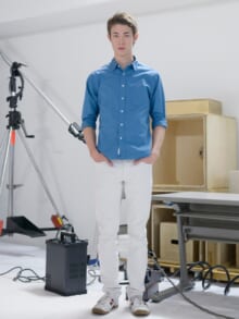 [宮沢 氷魚] クォーターなので、髪の色は地毛です