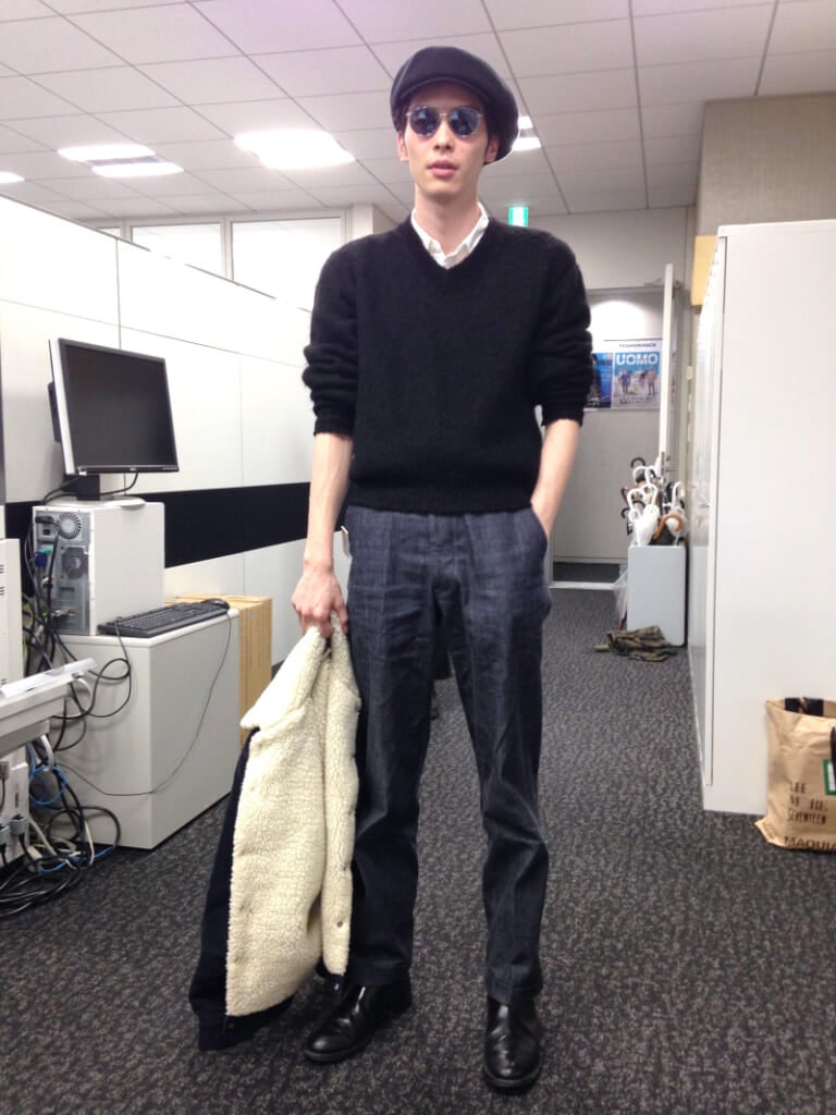[守屋 光治] 今日のイメージは、スキーヤーのロッジスタイル