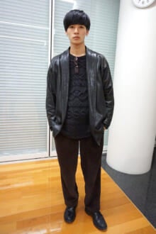 [若林 拓也] これぞ「革ジャン」！ という感じの重厚なデザイン。