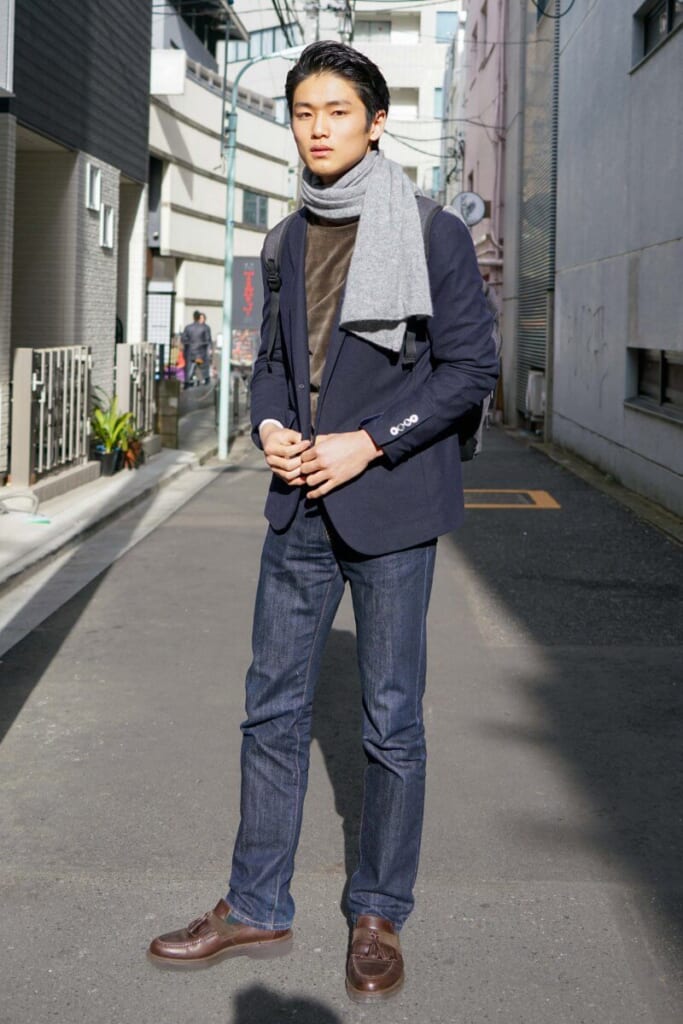 [中川 大輔] ジャケットで“先輩”コーディネートに挑戦してみました！