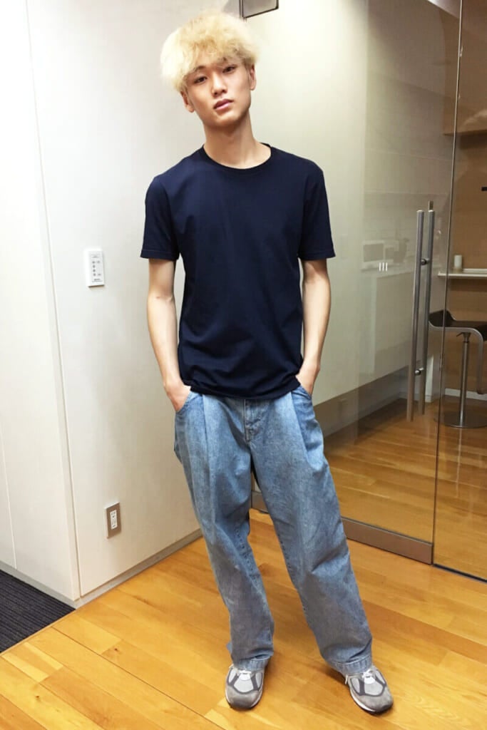[中川 大輔] 金髪になってから初の、私服コーナー登場です！