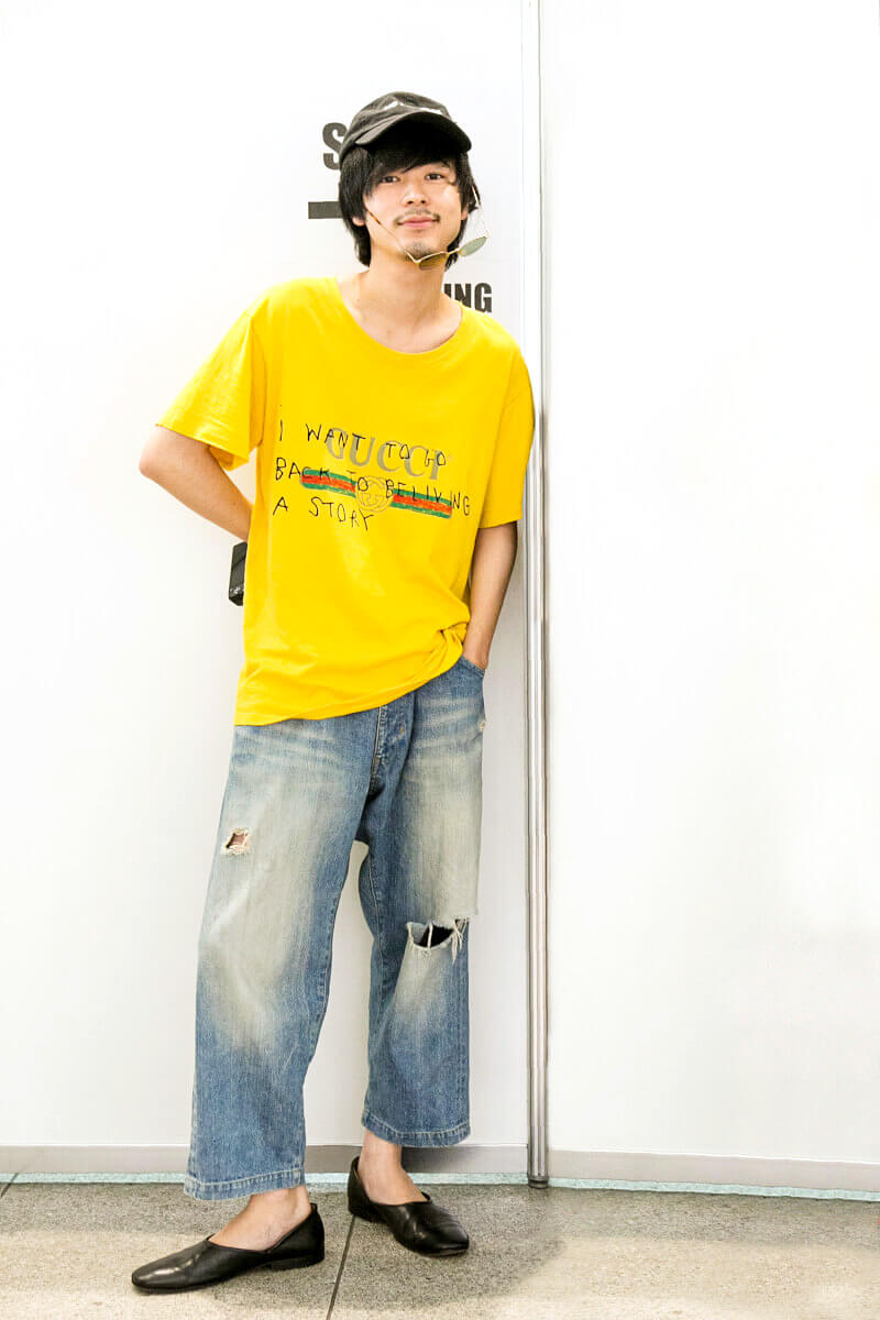 成田 凌] 僕のラクガキではなく「グッチ」のTシャツです！ メンズ