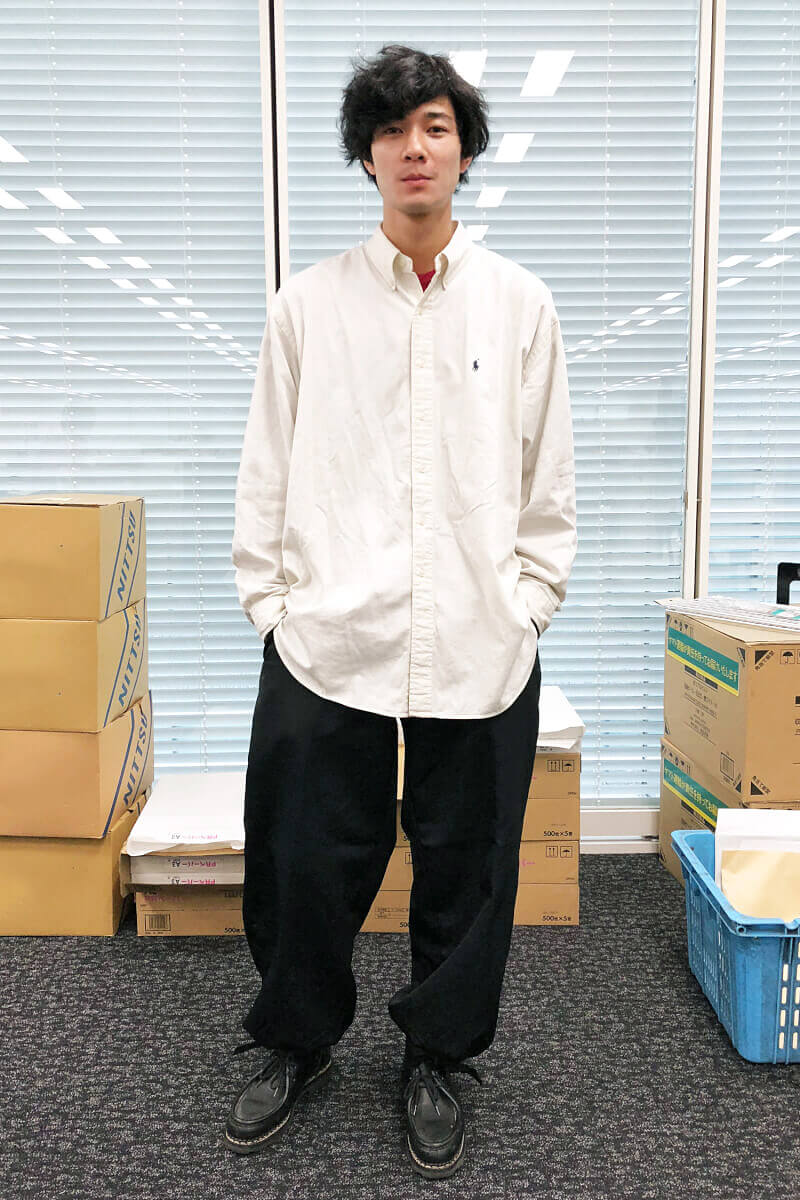 シャツ一枚でも大丈夫な気候になりましたね Modelsnap Men S Non No Web メンズノンノウェブ