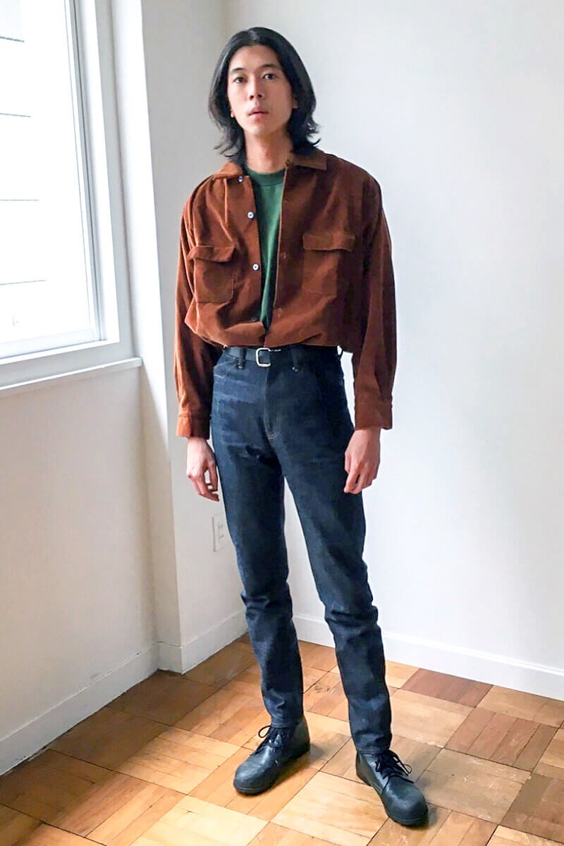 ワークシャツって 着てみると意外と上品です Modelsnap Men S Non No Web メンズノンノウェブ