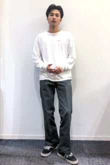 [中田 圭祐] グレーのディッキーズが最近、お気に入りです