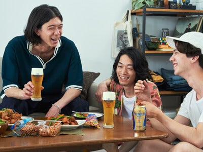 おしゃれな宅飲みに欠かせない、おいしいビールは“神泡”が決め手！