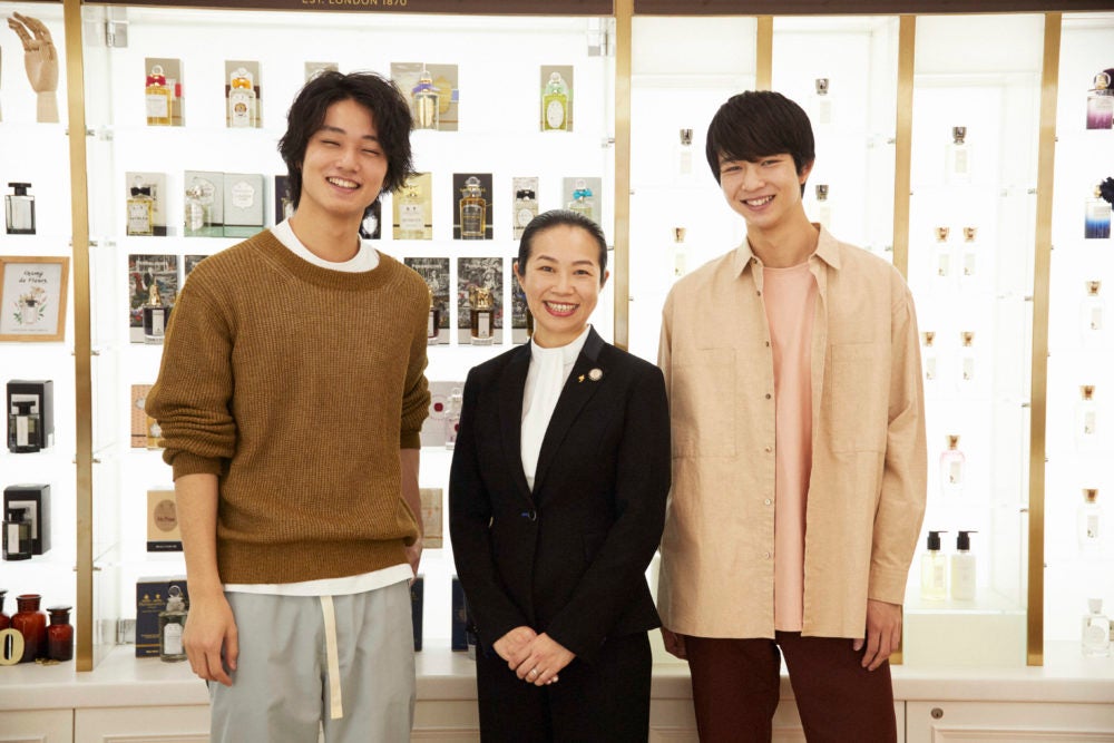第８回 香水について学ぶ パルファム ソムリエールに会ってきた Beauty 中川大輔 鈴木仁の 美容武者修業 美容武者修業 Men S Non No Web メンズノンノウェブ