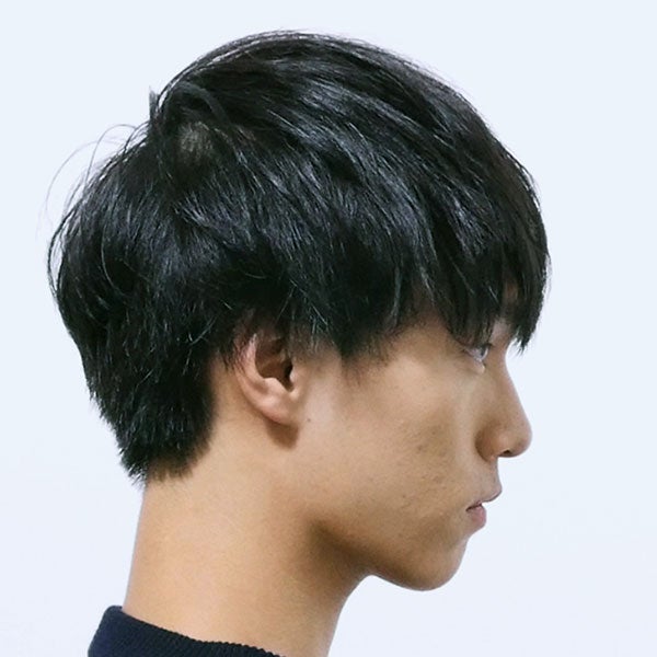 マッシュベースながら崩れた印象で、一味違うショート｜メンズノンノ
