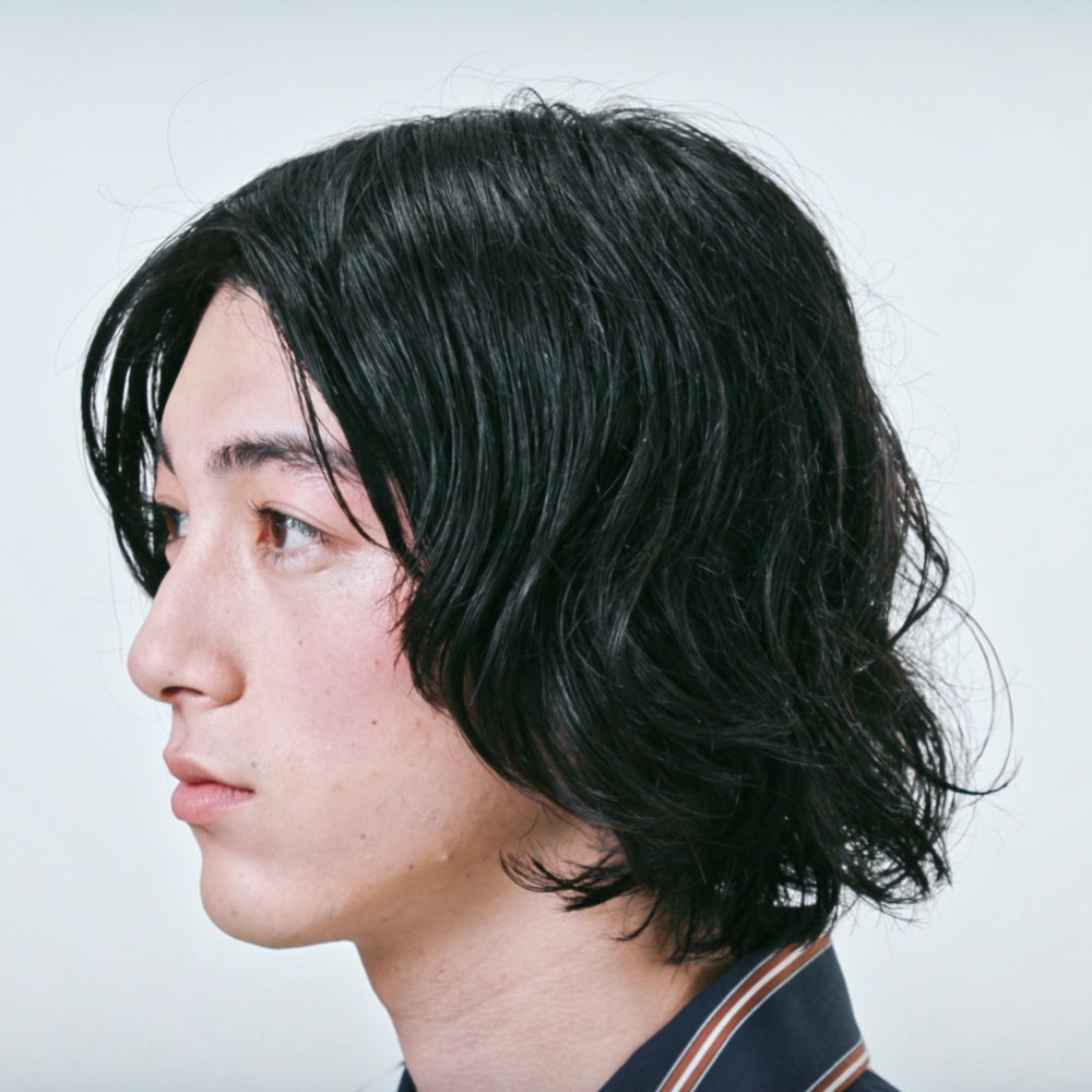 重く、ゆるい動きでクラシカルなボブに｜メンズノンノ360°ヘア メンズ