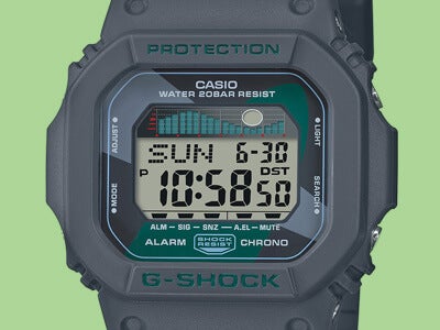 「G-SHOCK」の最新ウオッチを、僕らのグランピングライフに！