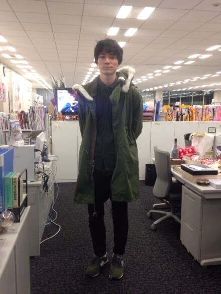[清原 翔] 「お正月は地元の友達とダラダラ過ごしてしまいました。1番やってはいけないパターン（笑）。テンション低いままみんなでセールに行って、パワフルなお客さんたちに圧倒されて精神的に落ち込んでしまいました。あれは失敗でした。買い物は事前のイメージとかポジティブな気持ちが大切だと悟りました。」