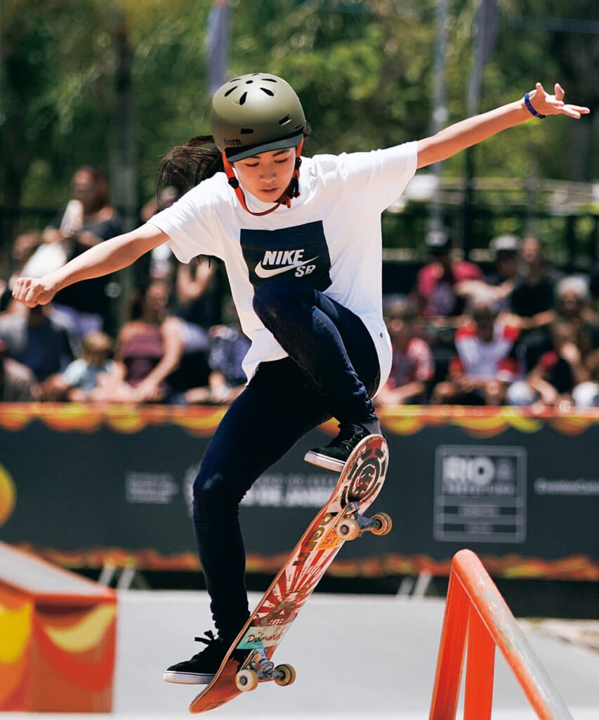 弱冠15歳のスーパー中学生、中山楓奈。東京五輪も期待の女子スケーター