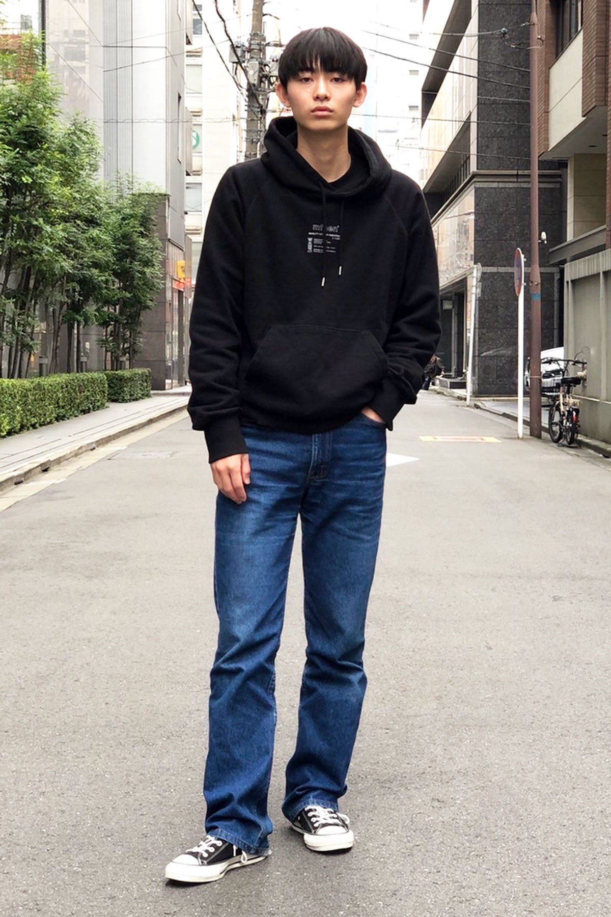 シンプルで楽なデニム コンバースの組み合わせがいい Men S Non No Web