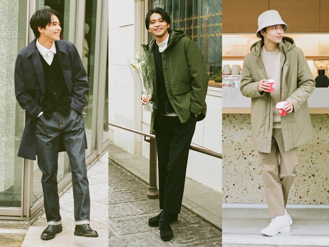 ユニクロで 今 買える クリスマスに間に合う3つのデートコーデ Men S Non No Web ユニクロで 今 買える クリスマスに間に合う3つのデートコーデ Men S Non No Web