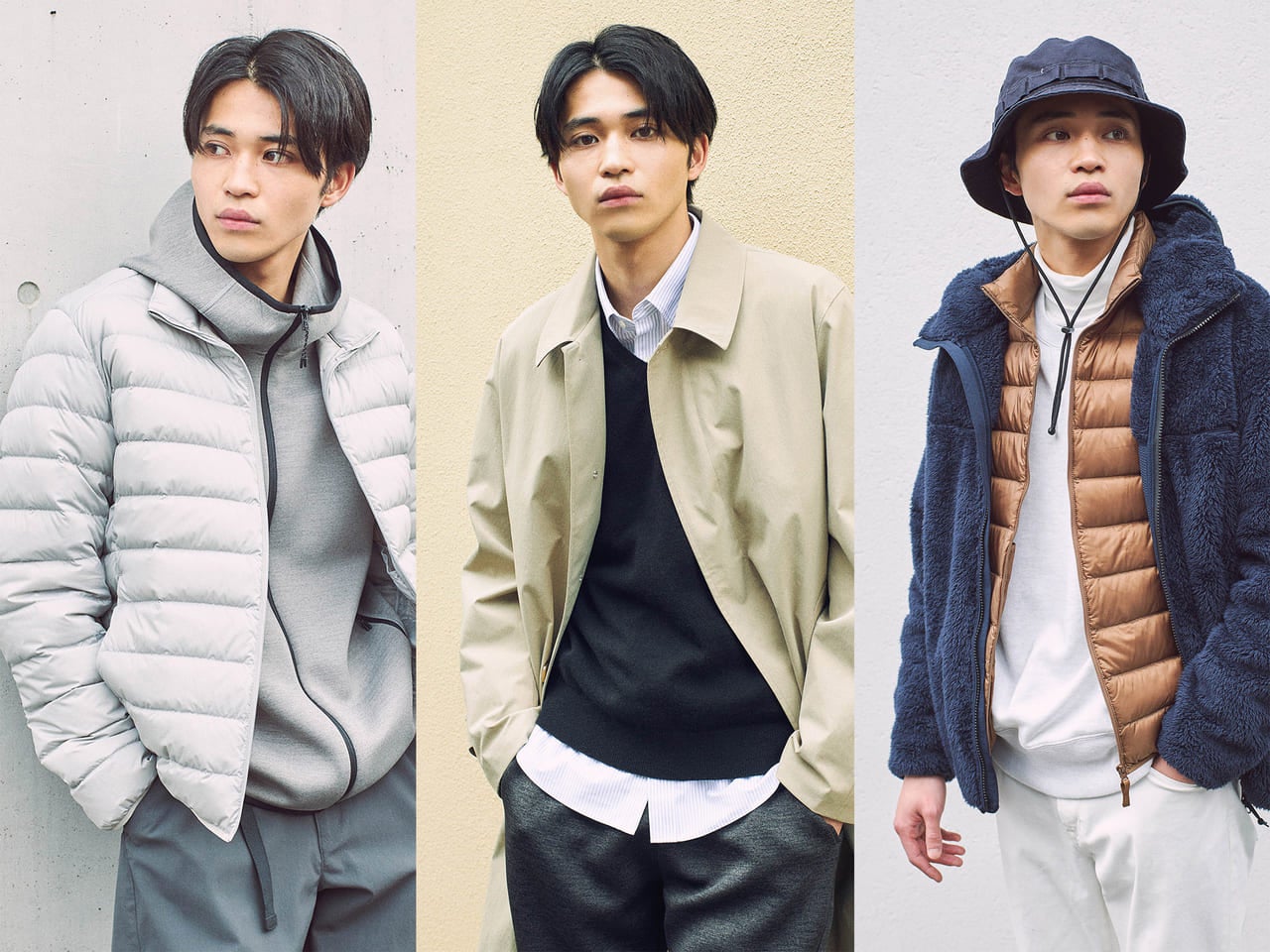全部買っても２万円以下！ユニクロで“今”買うべき【コート・ダウン・フリース】３選