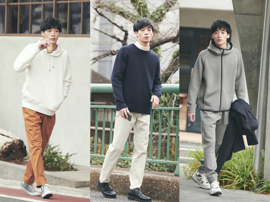 ユニクロで 今 買うべきワンマイルルック３選 家でも街でも大活躍 Fashion Men S Non No Web メンズノンノウェブ