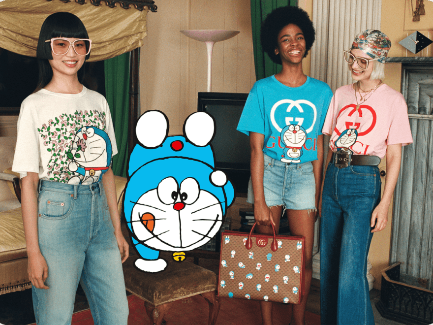 GUCCIがドラえもんとコラボ！50周年を記念したDORAEMON X GUCCIコレクション