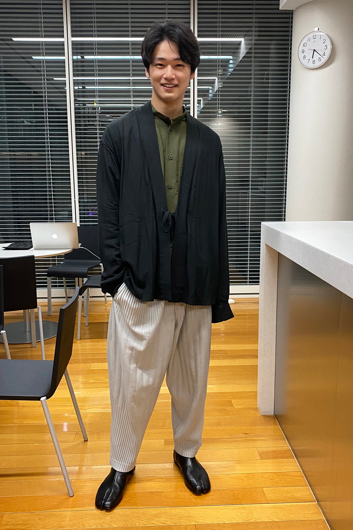 イッセイ ミヤケのパンツを和テイストなコーデに生かす! MEN'S NON-NO WEB
