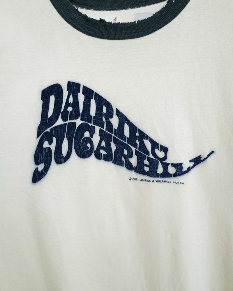 dairiku x sugarhill x beams trim tee