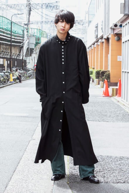 ヨウジヤマモト YOHJI YAMAMOTO ロングシャツ-eastgate.mk