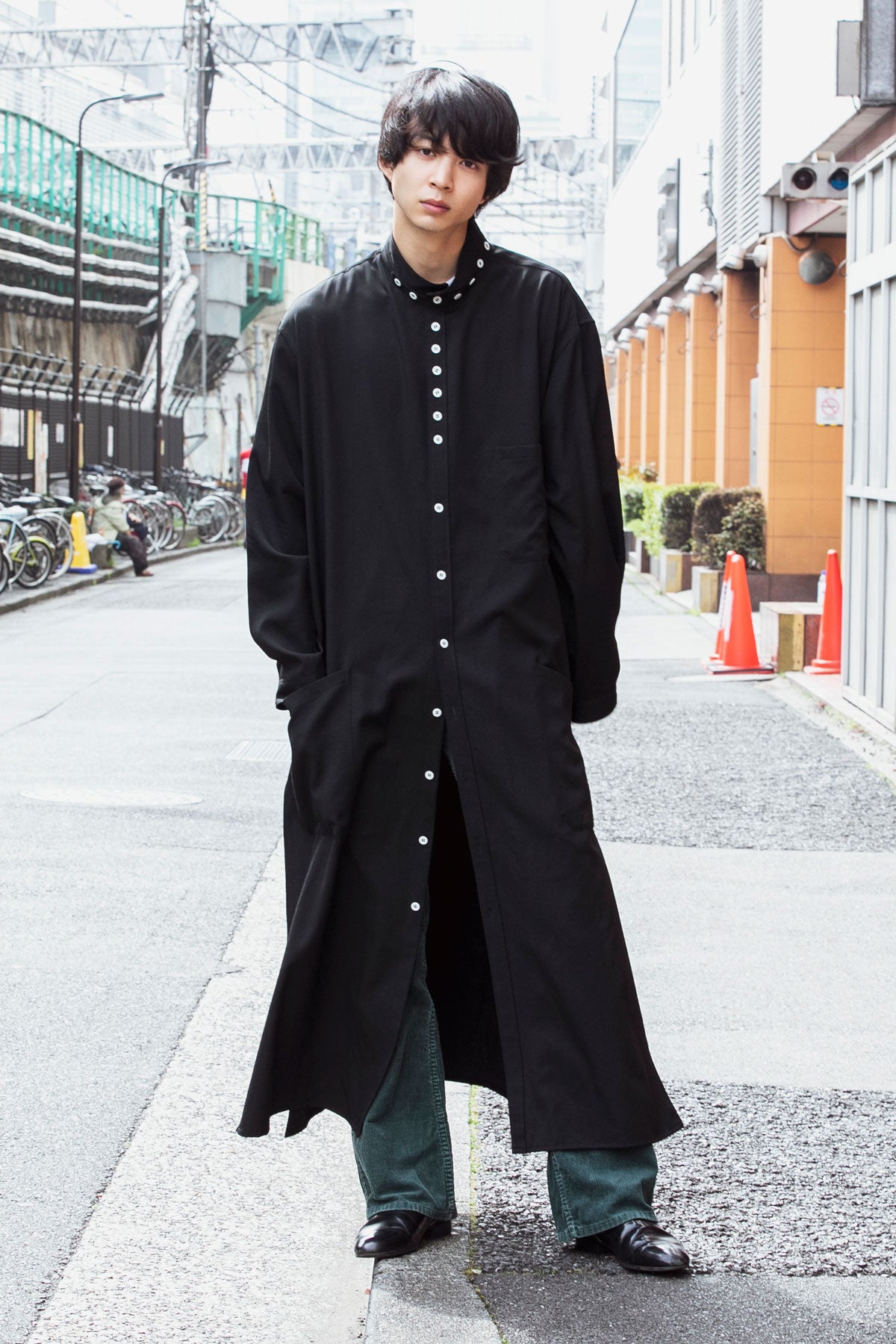 オシャレなデザイン♪】ヨウジヤマモト ストール (Yohji Yamamoto