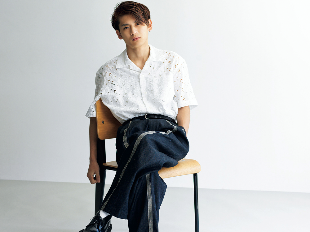 【さなり】「きれいめなシャツスタイルが新鮮！」＃100人の夏、ファッション所信表明！