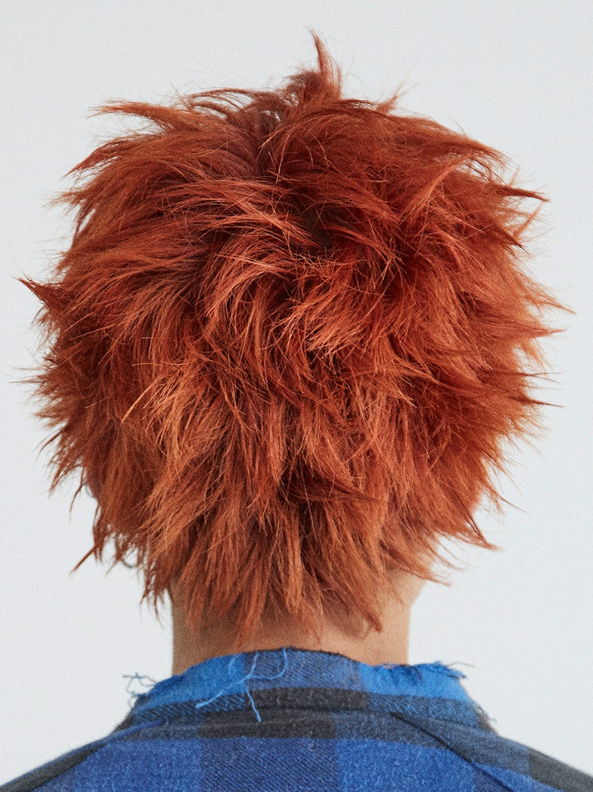 OOO YYの髪型提案、最新トレンドカラー「ヴィンテージオレンジ」をいかすパンクショート BEAUTY ヘアカタログ 東京最旬ヘア