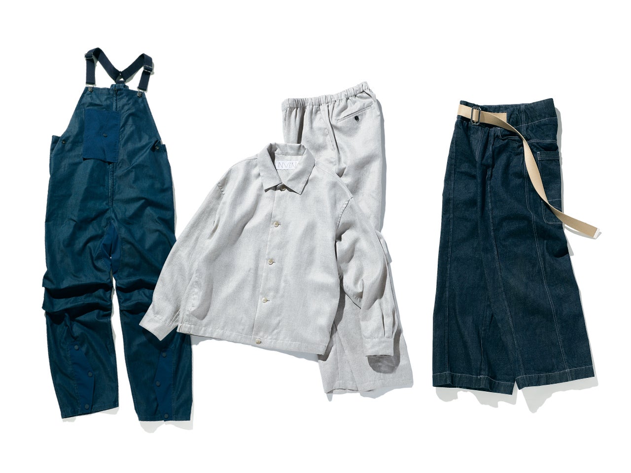 新・機能ワークや新進気鋭のデニム。注目のボトムス・セットアップ３選【編集部PICKS】