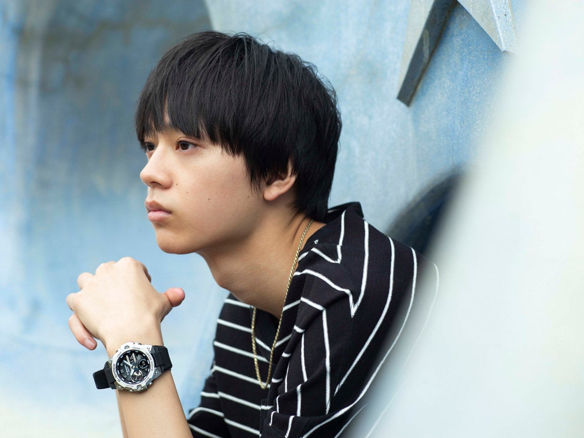 【Loliloop】【美品】カシオ G-SHOCK G-STEEL GST CASIO G-SHOCK G-STEEL GST-S120L-1B TOUGH RESIN BAND