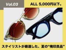 [¥1,599]visyayのサングラス【スタイリストが厳選！夏の“俺印良品”】