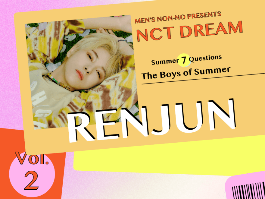 【#002 RENJUN #ロンジュン】Check full of summer sparkle in celebration of the release of NCT DREAM’s “Hello Future”!  The seven questions we wanted to ask the seven members of the group! And a much anticipated summer vacation in July, with seven days of series updates!!