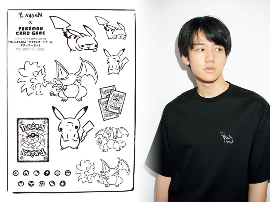 yu nagaba ポケモンカード プロモカード付き Tシャツ size2