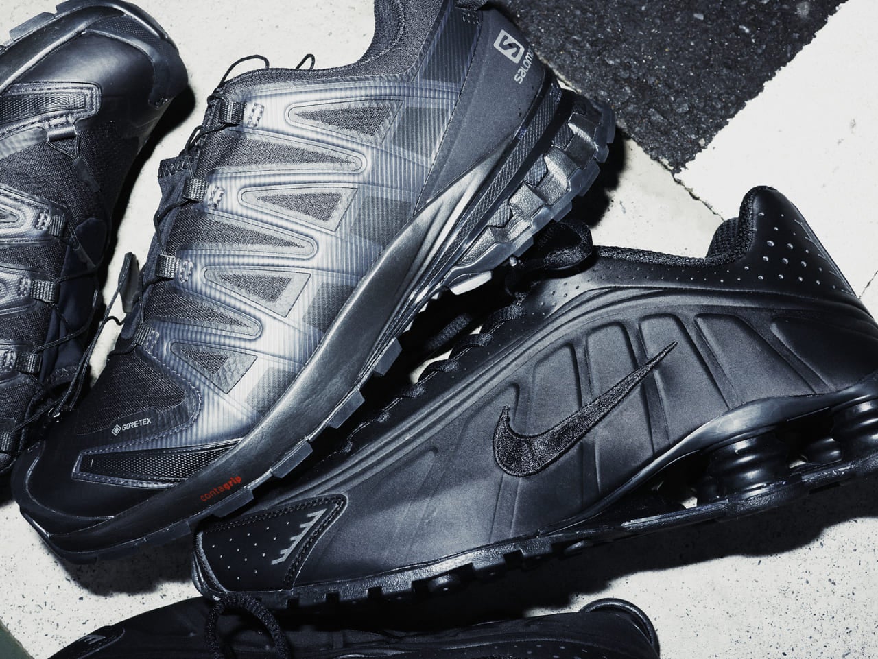 【kyao 】黒 スニーカー ワイスリー Y-3 Y－3 スニーカー KAIWA JS1118 レザー