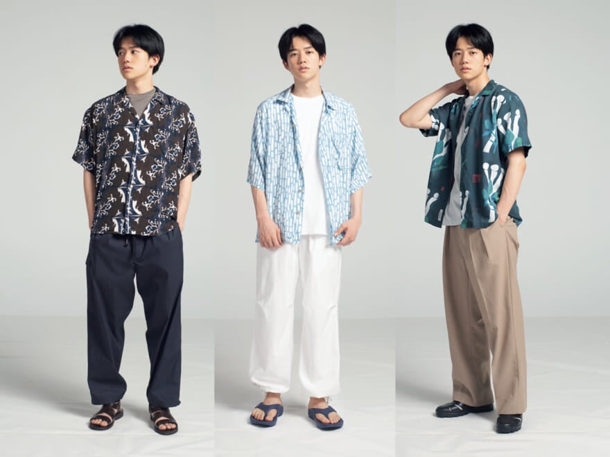 この夏の気分は柄シャツ 悪目立ちせずにカッコよく着たい 解決 着こなし1up塾 Fashion 解決 着こなし1up塾 Men S Non No Web メンズノンノウェブ