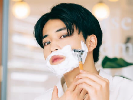 シェービングしながらスキンケア ラムダッシュ のビューティギアがすごい Beauty Men S Non No Web メンズノンノウェブ