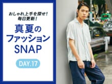 色合わせでクリーンな不良スタイルに！【真夏のファッションSNAP】