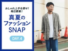 ド定番な白T×デニムの更新テク【真夏のファッションSNAP】