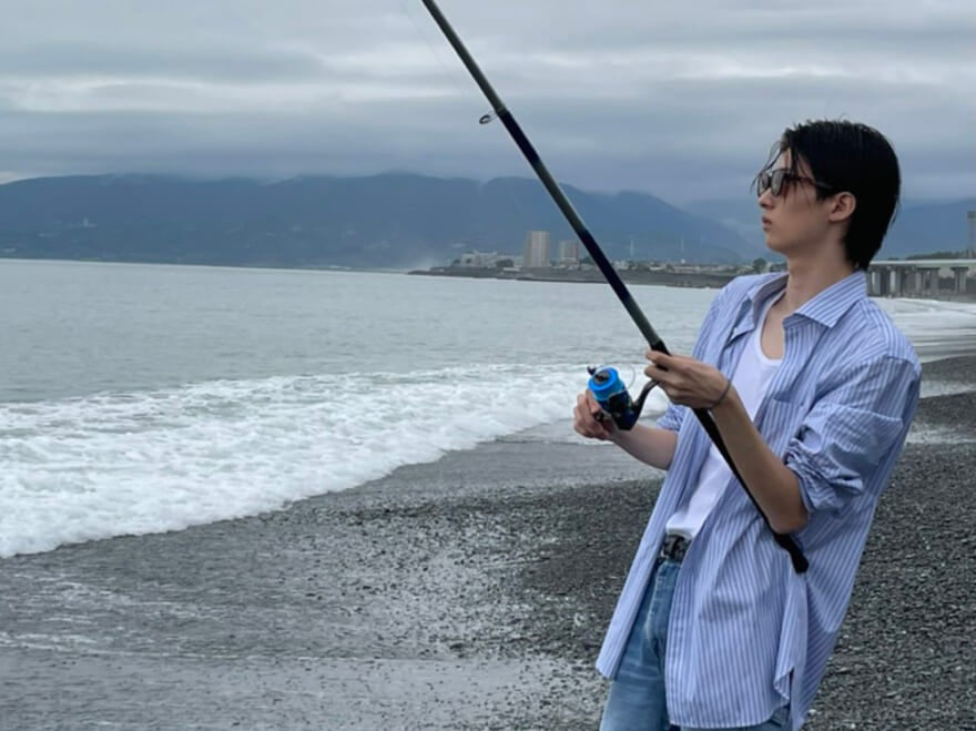 海釣りにどハマり。釣った魚は自分で捌きます！［休日の過ごし方］