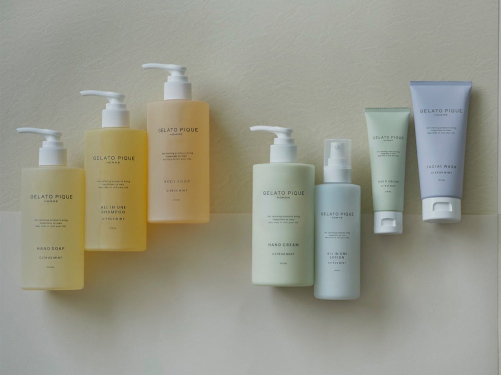 【ジェラート ピケ オム】満を持してコスメラインがお目見え！ウェアと一緒で“もこもこ、しっとり”