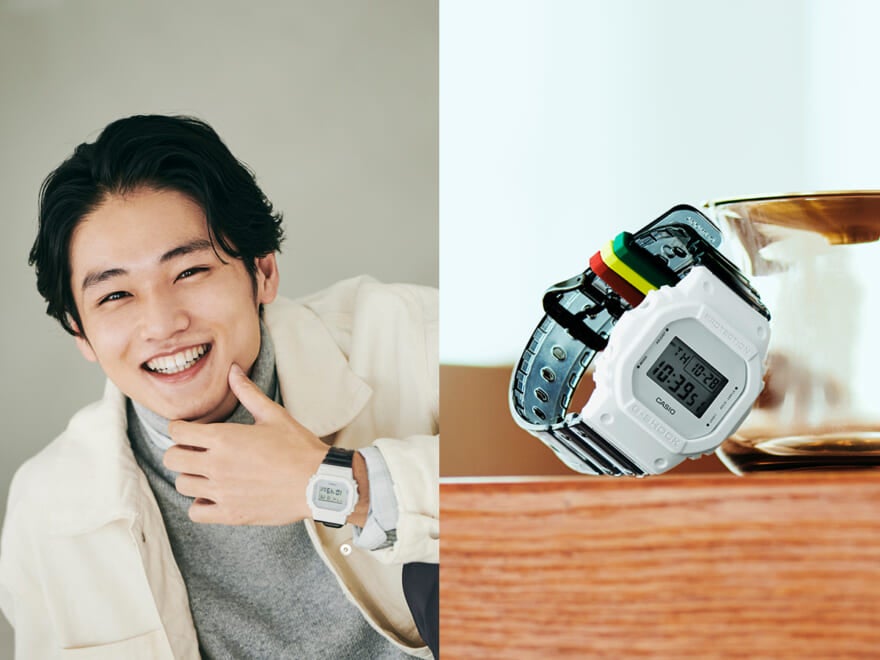 自分だけのG-SHOCKにカスタムできる、「MY G-SHOCK」に中川大輔がトライ！