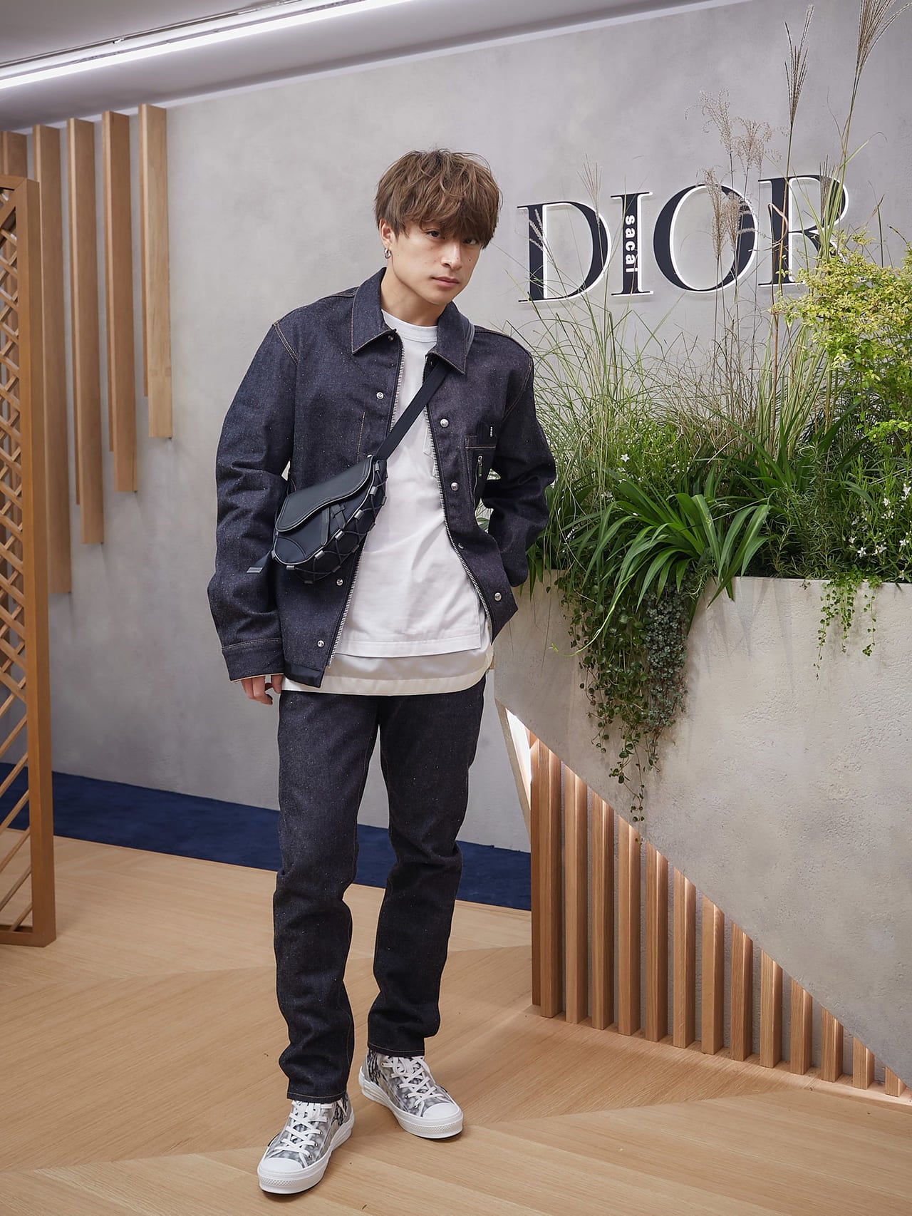 白濱亜嵐　Dior × sacai　プレビュー