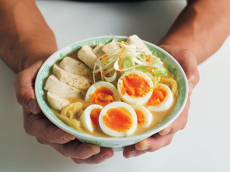 【罪悪感ゼロラーメン】サラダチキン、糖質ゼロ麺を使った夢のラーメンレシピ！　＃棚橋弘至の高タンパクごはん