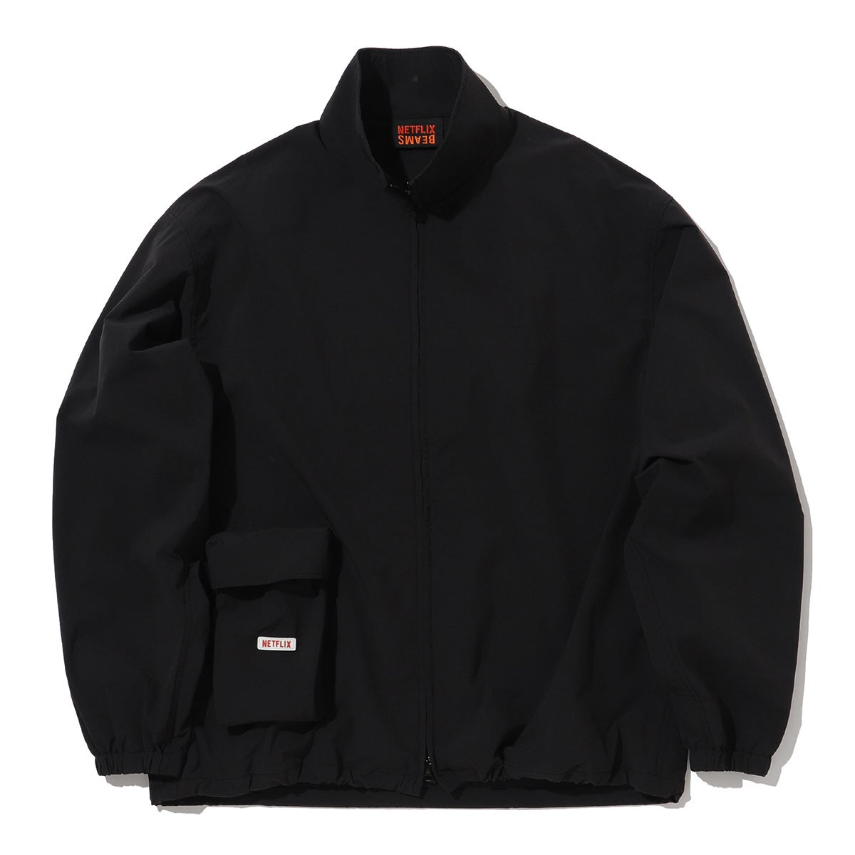 Netflix × BEAMS　ネットフリックス × ビームス　NYLON PACKABLE JAKET ¥19,800　１