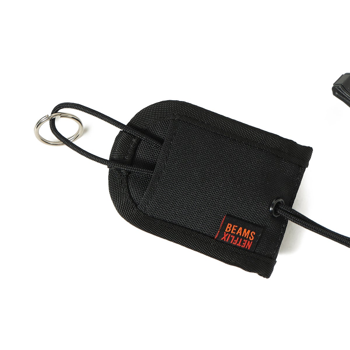 Netflix × BEAMS　ネットフリックス × ビームス　WIRELESS EARPHONES ＆ KEY POUCH ¥3,080　２