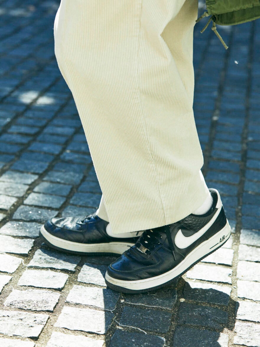 NIKE AIR FORCE 1 LOW 07 
BLACK/WHITE