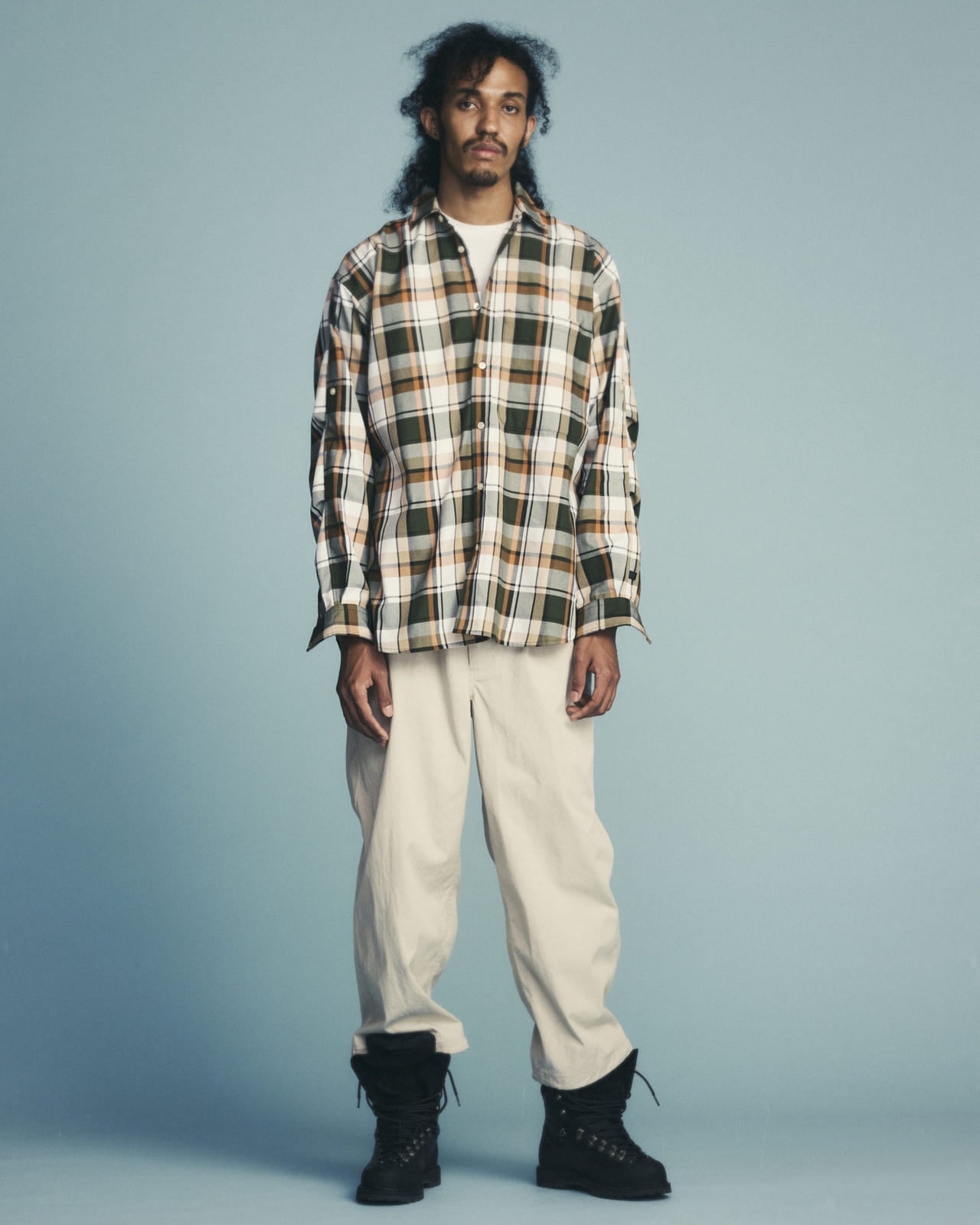 ダイワ ピア39 レショップ 22年春夏別注コレクション 第１弾 DAIWA PIER39 for L’ECHOPPE 2022 Spring Summer 1st Collection EX TEC REGULAR SHIRT (Khaki) ￥18,700　2