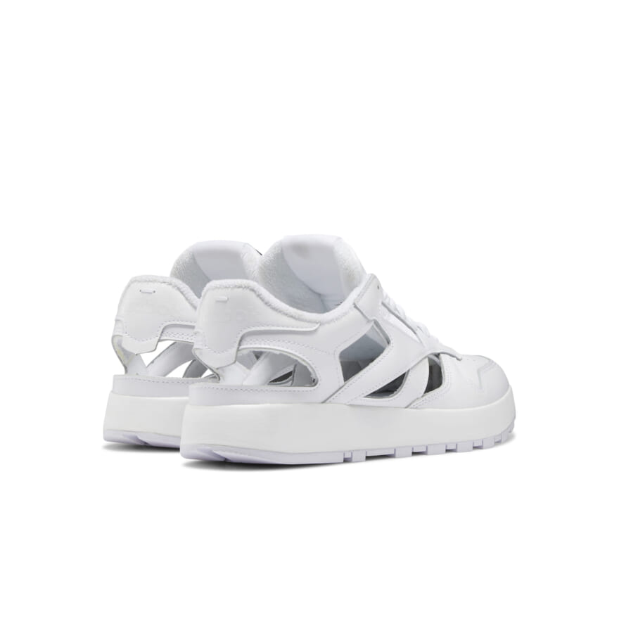 メゾン マルジェラ×リーボック Maison Margiela x Reebok クラシックレザー・タビ・デコルティケ・ロー Classic Leather Tabi Décortiqué Low (ホワイトレザー)2