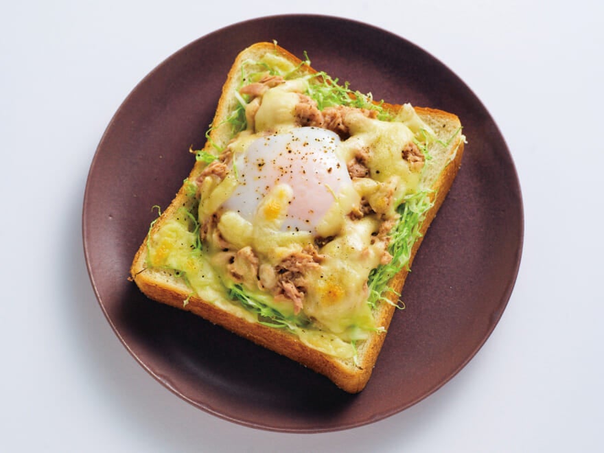 【シーチキンエッグトースト】乗せるだけでタンパク質増し増し！＃プロテインひろこのキレイに絞る“朝たん”レシピ