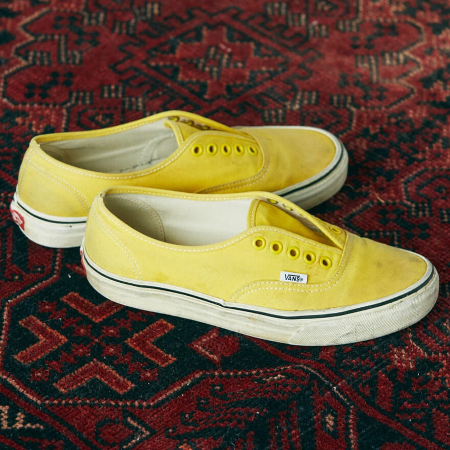 ヴァンズ オーセンティック イエロー VANS AUTHENTIC YELLOW　メイン