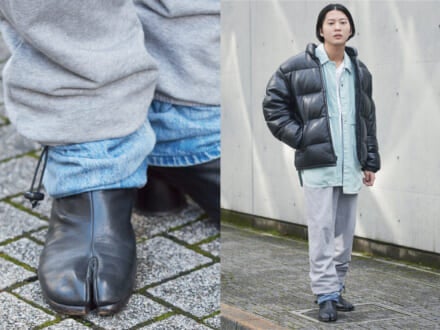 コンバースと色使いで絶妙な足し引き デッドストックm65を着こなすお手本コーデ おしゃれな人たちのハイ ローsnap Fashion Men S Non No Web メンズノンノウェブ